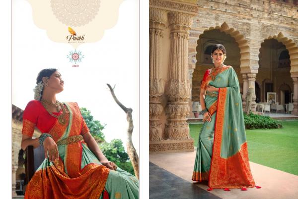 Pankh Ardhangini 2 Silk Festive Wear Satin Silk Saree Collection 